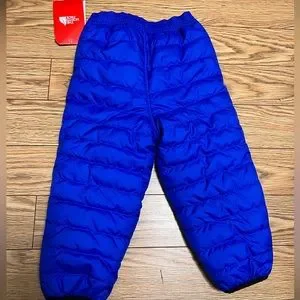 Brand new with tags toddler sz 18-24 months reversible North Face pants in  Blue